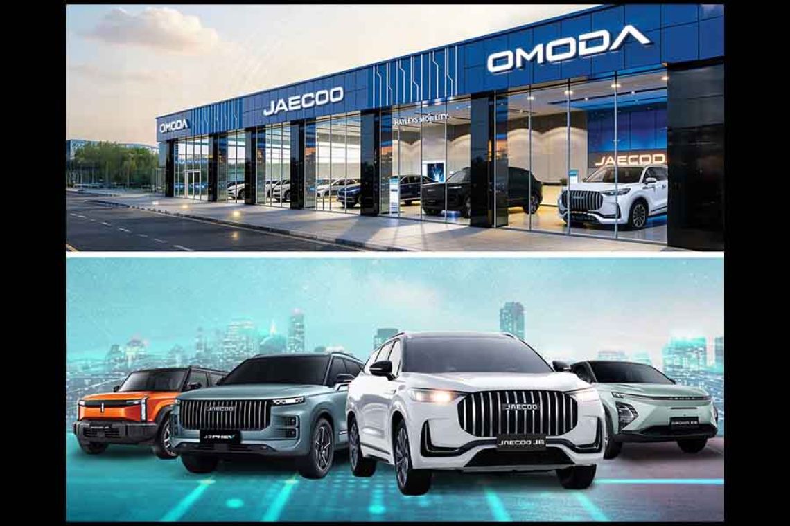 Hayleys Mobility unveils South Asia’s largest OMODA & JAECOO Showroom, elevating premium New-Energy Vehicle experiences in Colombo